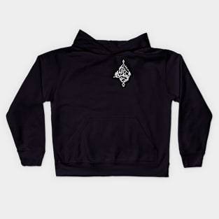 Diamond Adventure - White Kids Hoodie